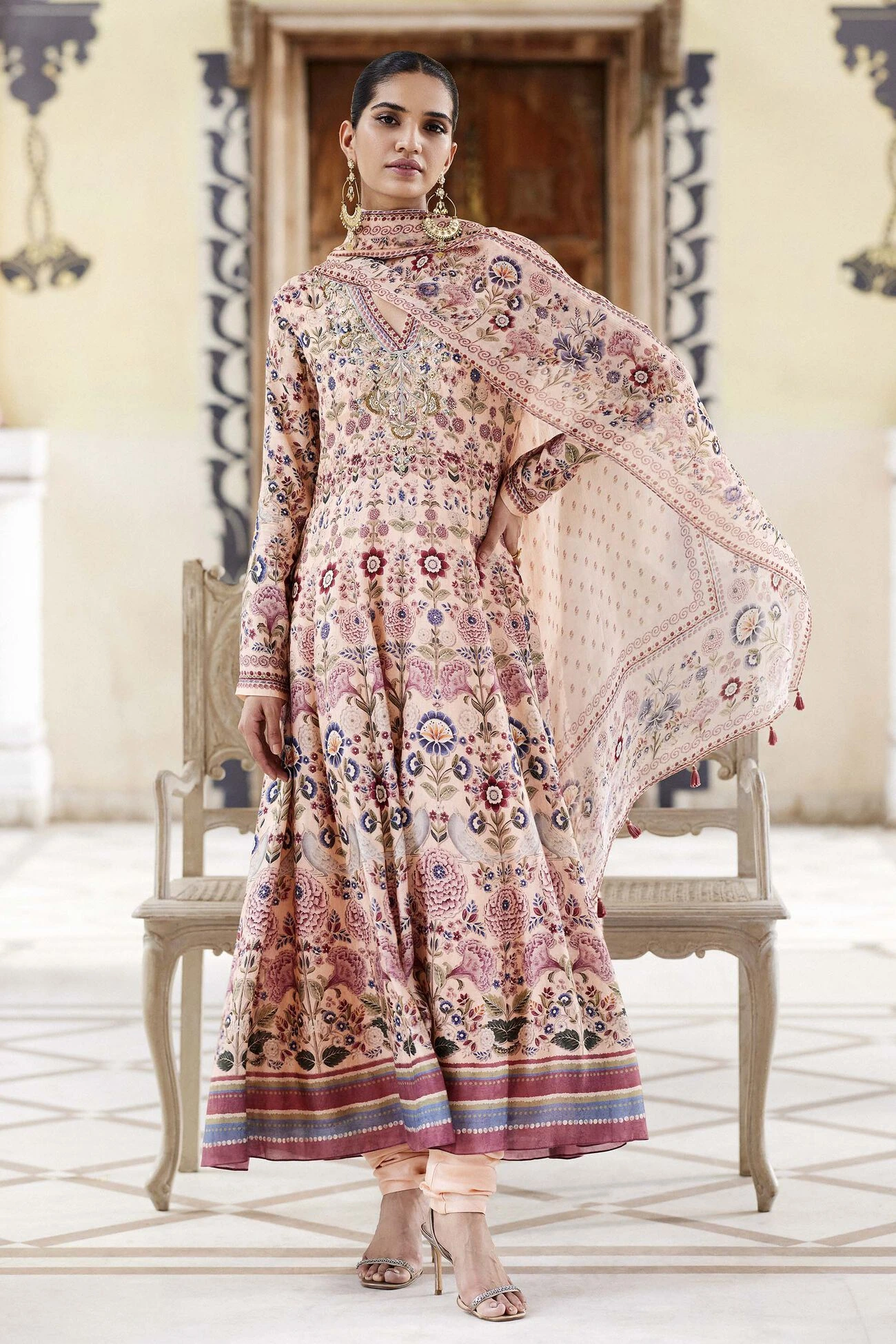 Izana Suit Set - Peach 1 Izana Suit Set - Peach