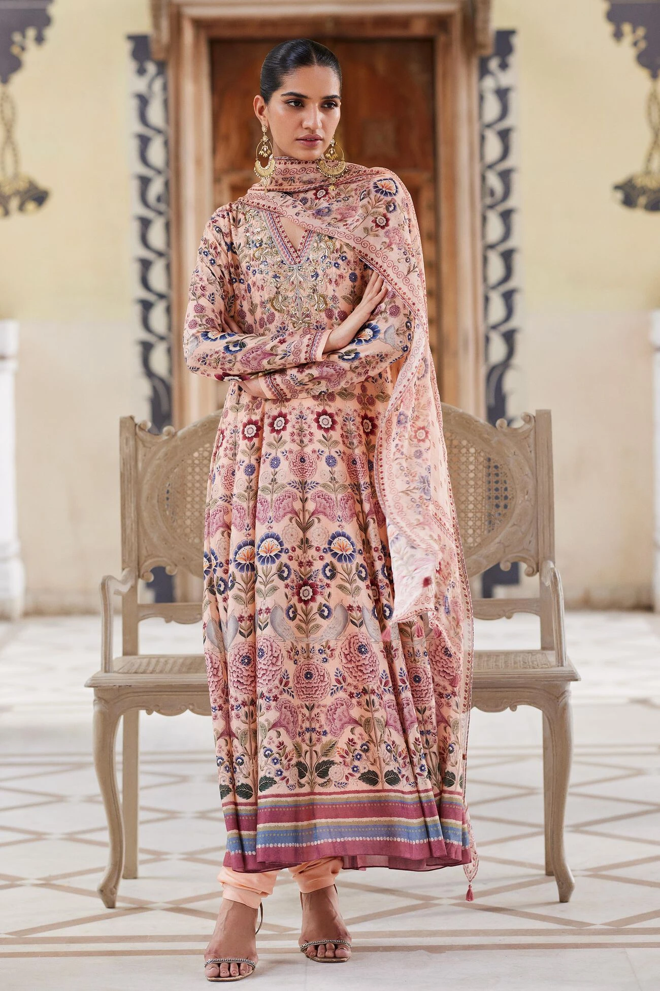 Izana Suit Set - Peach 2 Izana Suit Set - Peach - Image 2