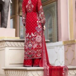 Mehroz Suit Set - Red -Abhinaya shop F23RS560 Red 3