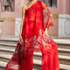 Elaheh Pant Set - Red