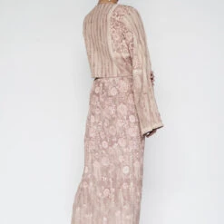 Azita Skirt Set - Hazelnut -Abhinaya shop F23SD240 Hazelnut 3