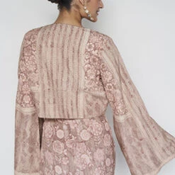 Azita Skirt Set - Hazelnut -Abhinaya shop F23SD240 Hazelnut 6