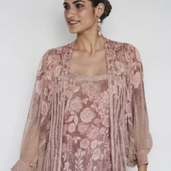 Eselyn Overlayer Set - Hazelnut 20 Eselyn Overlayer Set - Hazelnut -Abhinaya shop F23SD455 Hazelnut 10