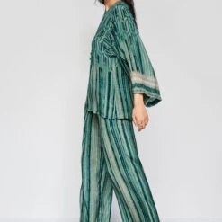 Paola Coord Set - Green 9 Paola Coord Set - Green -Abhinaya shop F23SP25 GREEN 3