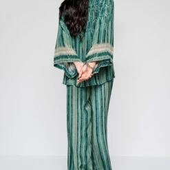 Paola Coord Set - Green 10 Paola Coord Set - Green -Abhinaya shop F23SP25 GREEN 4