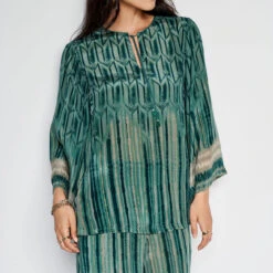 Paola Coord Set - Green 13 Paola Coord Set - Green -Abhinaya shop F23SP25 GREEN 7