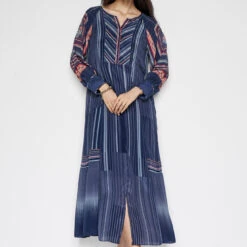 Rimel Dress - Blue