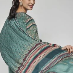 Aiza Suit Set - Green -Abhinaya shop F23SP3 Green 6