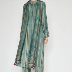 Rumeha Suit Set - Green -Abhinaya shop F23SP40 Green 3
