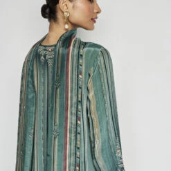 Rumeha Suit Set - Green -Abhinaya shop F23SP40 Green 5