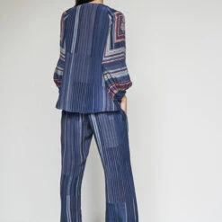 Rimel Coord Set - Blue -Abhinaya shop F23SP56 BLUE 3