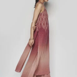 Amarone Coord Set - Ombre Wine 8 Amarone Coord Set - Ombre Wine -Abhinaya shop F23SP68 Wine 3