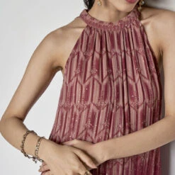 Amarone Coord Set - Ombre Wine 11 Amarone Coord Set - Ombre Wine -Abhinaya shop F23SP68 Wine 6