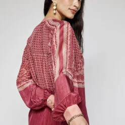 Eydis Coord Set - Wine -Abhinaya shop F23SP69 Wine 7