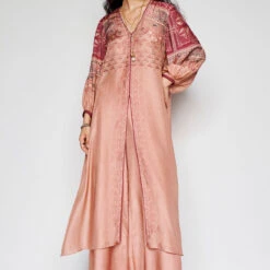 Ava Kurta Set - Onion Pink