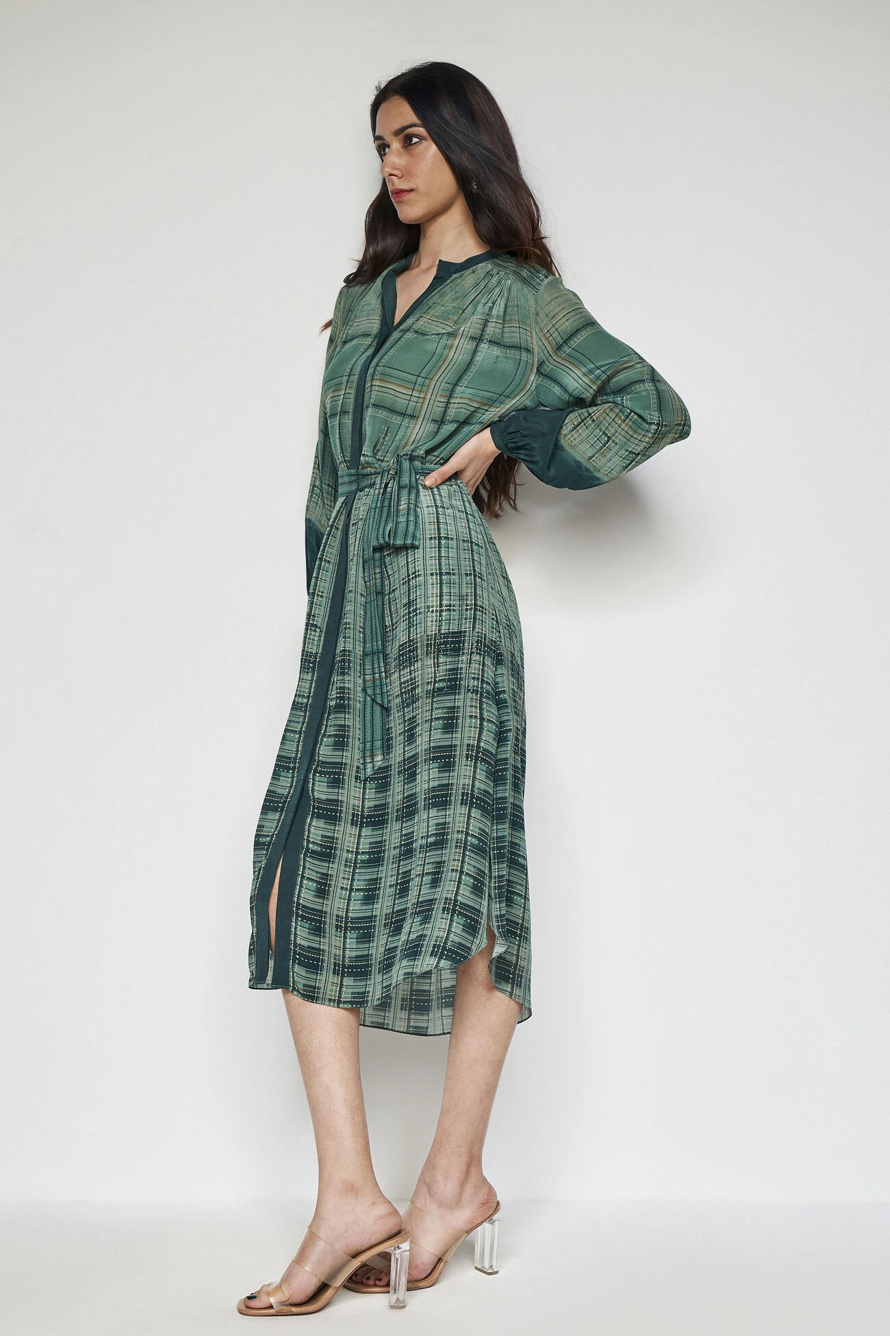 Lara Dress - Green 2 Lara Dress - Green - Image 2