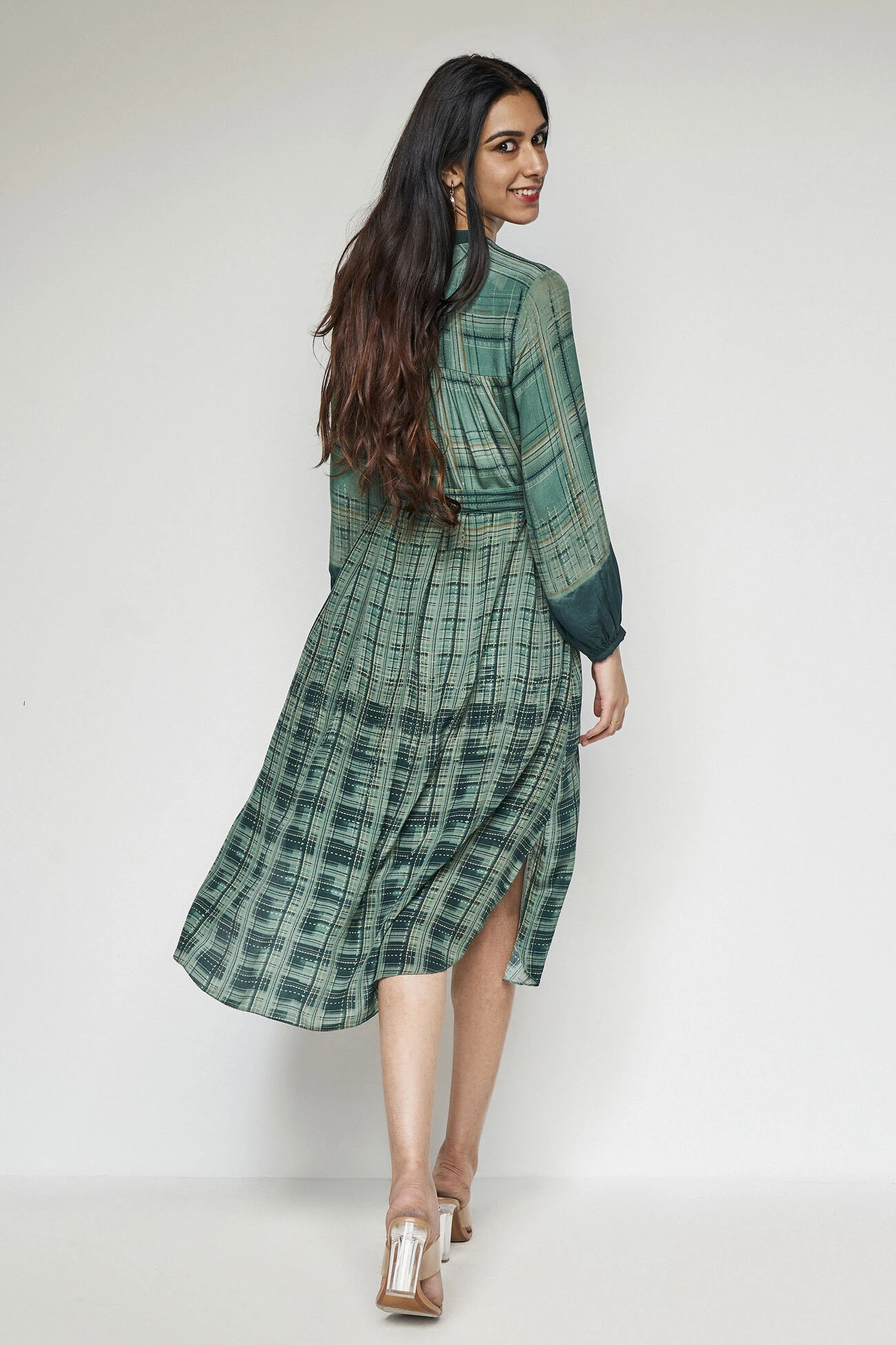 Lara Dress - Green 3 Lara Dress - Green - Image 3