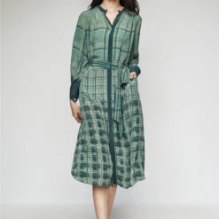 Lara Dress - Green 9 Lara Dress - Green -Abhinaya shop F23SP8 Green 4