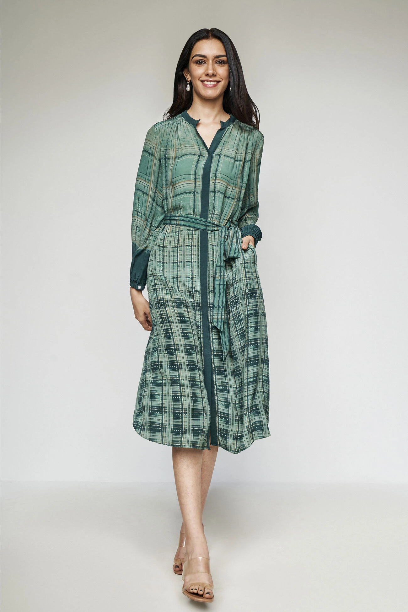 Lara Dress - Green 4 Lara Dress - Green - Image 4