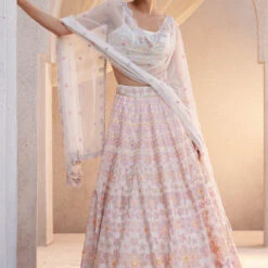 Thamarai Lehenga Set - Natural