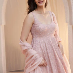 Omaira Suit Set - Blush -Abhinaya shop S23A37 Blush 4