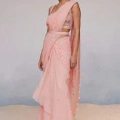 Asterope Saree - Pink