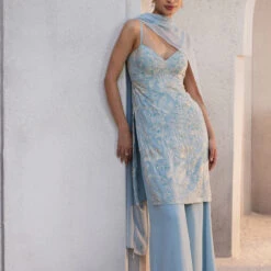 Sabia Suit Set - Powder Blue