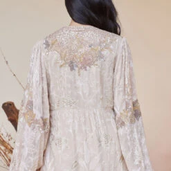 Sahara Suit Set - Flesh -Abhinaya shop S23R217 Flesh 7