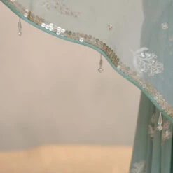 Iqra Saree - Sage -Abhinaya shop S23R222A Sage 6