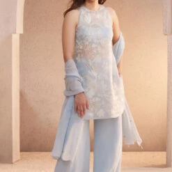 Asma Suit Set - Powder Blue