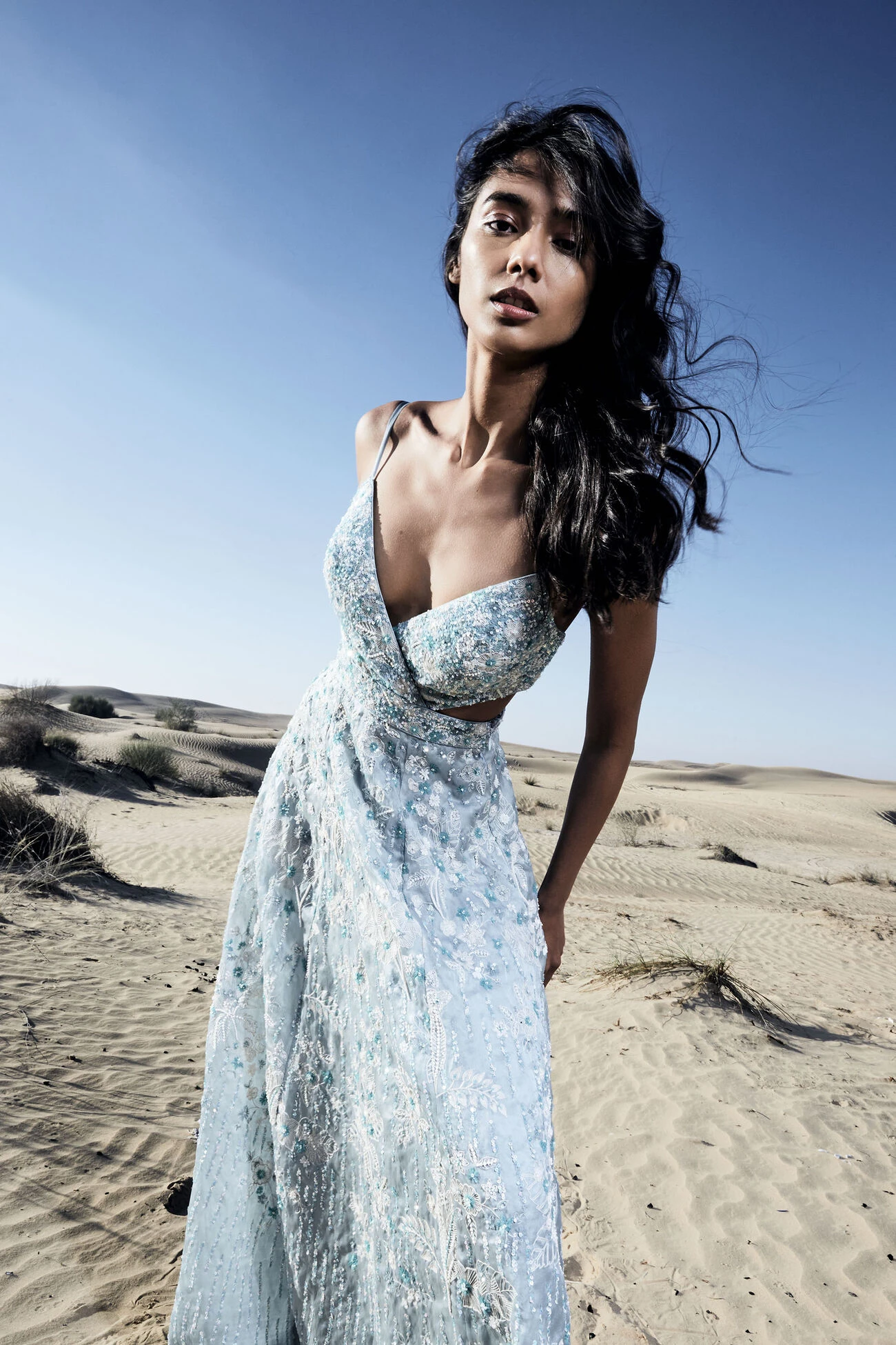 Izana Gown - Blue 1 Izana Gown - Blue