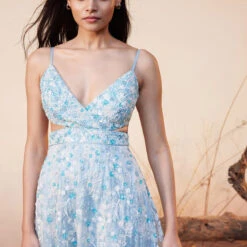Izana Gown - Blue 10 Izana Gown - Blue -Abhinaya shop S23R51 PowderBlue 4