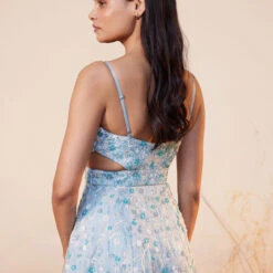 Izana Gown - Blue 11 Izana Gown - Blue -Abhinaya shop S23R51 PowderBlue 5