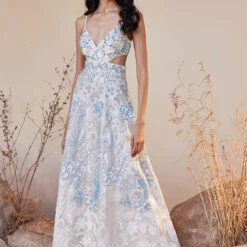 Celestia Gown - Ivory -Abhinaya shop S23R76 White 1