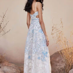 Celestia Gown - Ivory -Abhinaya shop S23R76 White 3