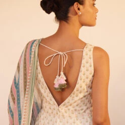 Amala Suit Set - Ivory -Abhinaya shop S23RN147 Ivory 4