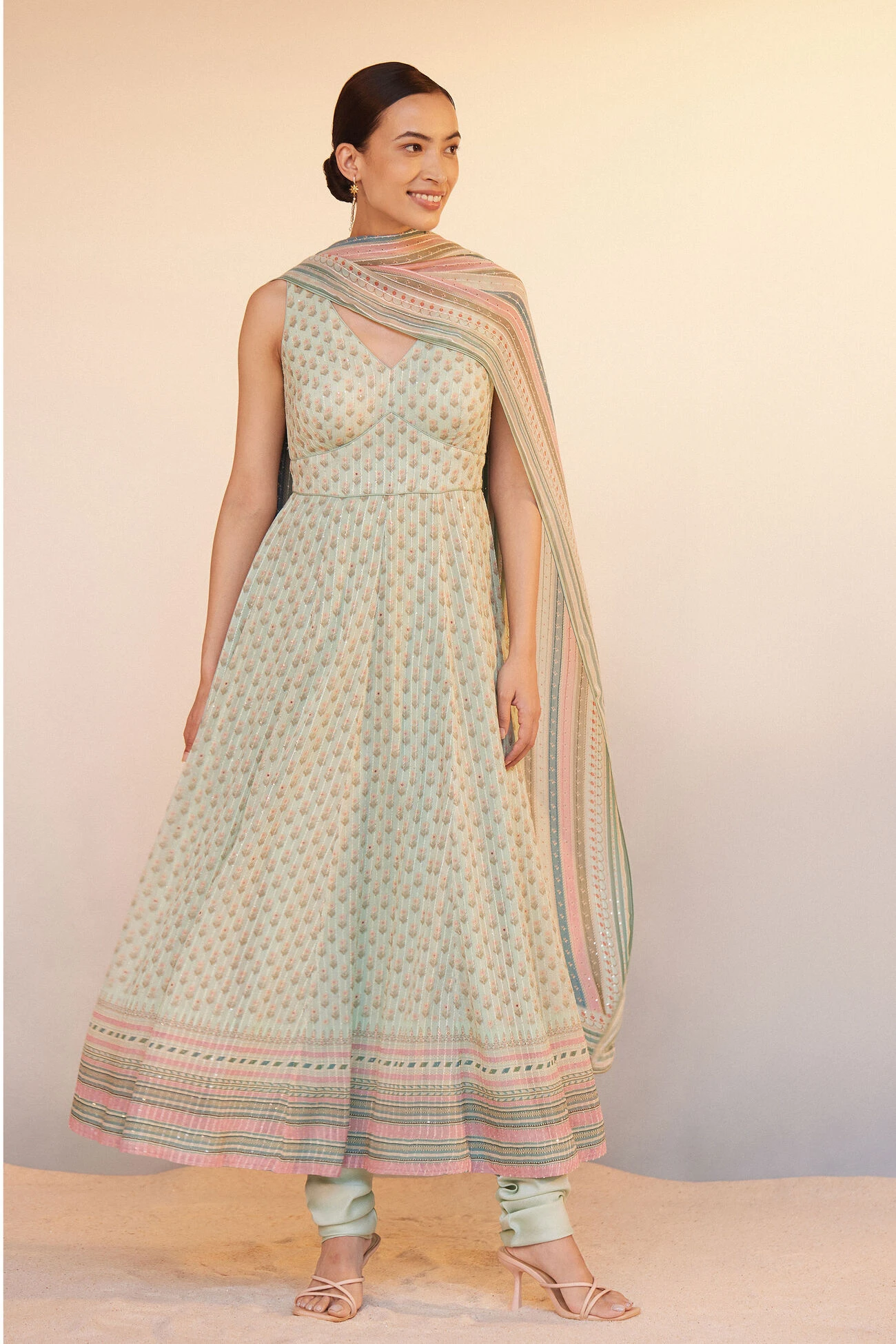 Amala Suit Set - Sage 1 Amala Suit Set - Sage