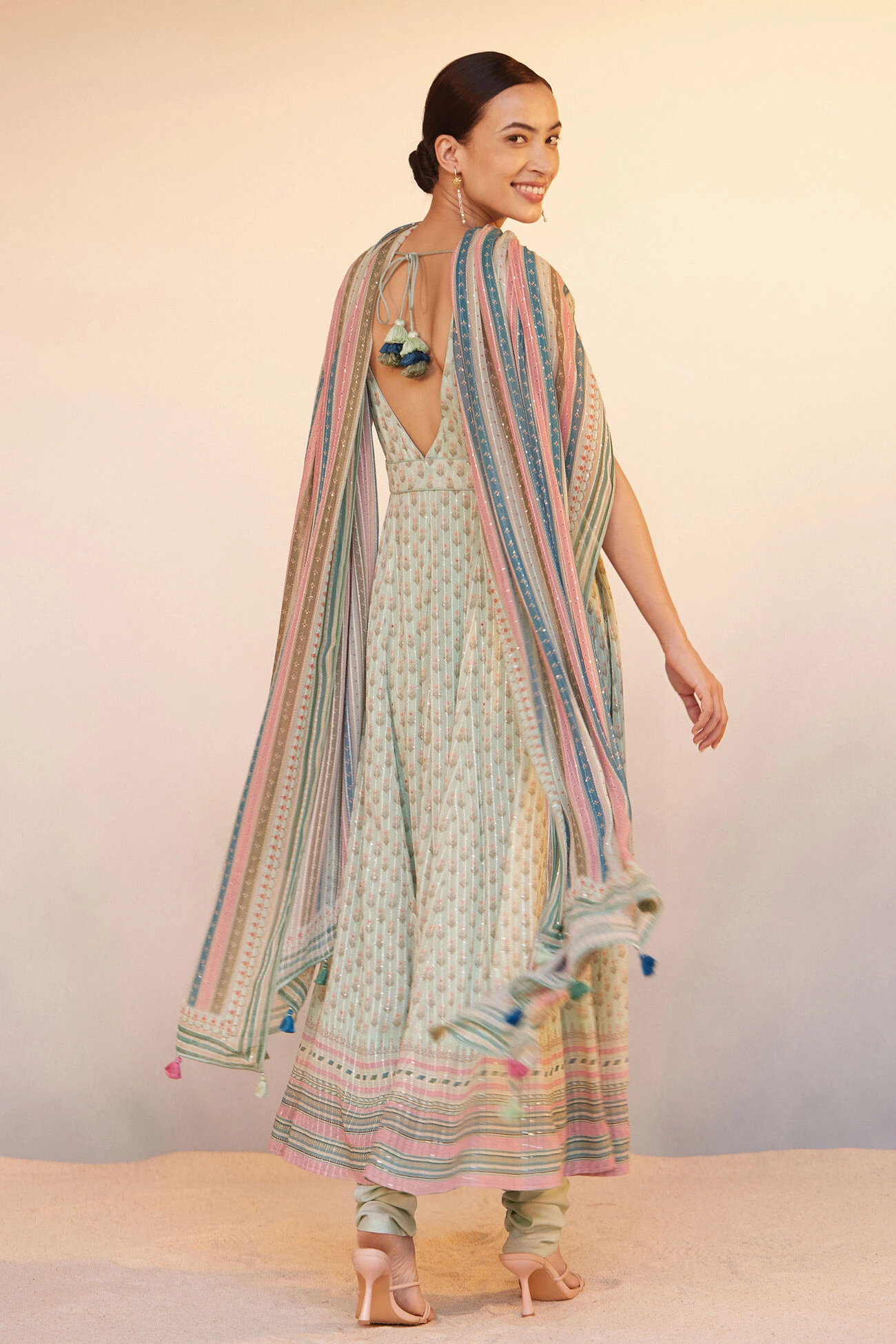 Amala Suit Set - Sage 3 Amala Suit Set - Sage - Image 3