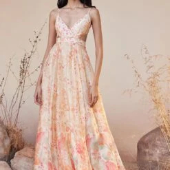 Alaya Gown - Cream -Abhinaya shop S23RS102 Cream 1