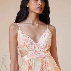 Alaya Gown - Cream -Abhinaya shop S23RS102 Cream 5