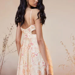 Alaya Gown - Cream -Abhinaya shop S23RS102 Cream 6