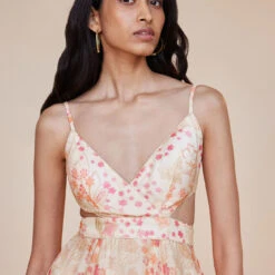 Alaya Gown - Cream -Abhinaya shop S23RS102 Cream 7