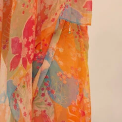 Elowen Saree Set - Orange -Abhinaya shop S23RS111 Orange 6