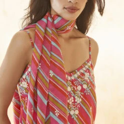 Rosa Suit Set - Pink -Abhinaya shop S23S120 PINK 4