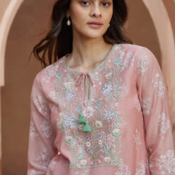 Zaina Kurta - Blush -Abhinaya shop S23S121 Blush 6