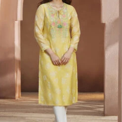 Zaina Kurta - Yellow