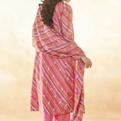 Roisin Suit Set - Pink -Abhinaya shop S23S131 PINK 3