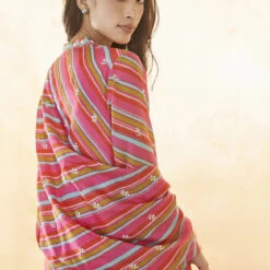 Roisin Suit Set - Pink -Abhinaya shop S23S131 PINK 5