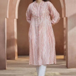 Ermir Kurta - Peach