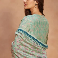 Devya Suit Set - Sage 9 Devya Suit Set - Sage -Abhinaya shop S23S147A Sage 5